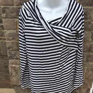 Weekend Suzanne Betro Stripe Crisscross Tunic
